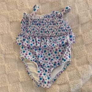 Cat & Jack Colorful Floral Swimsuit